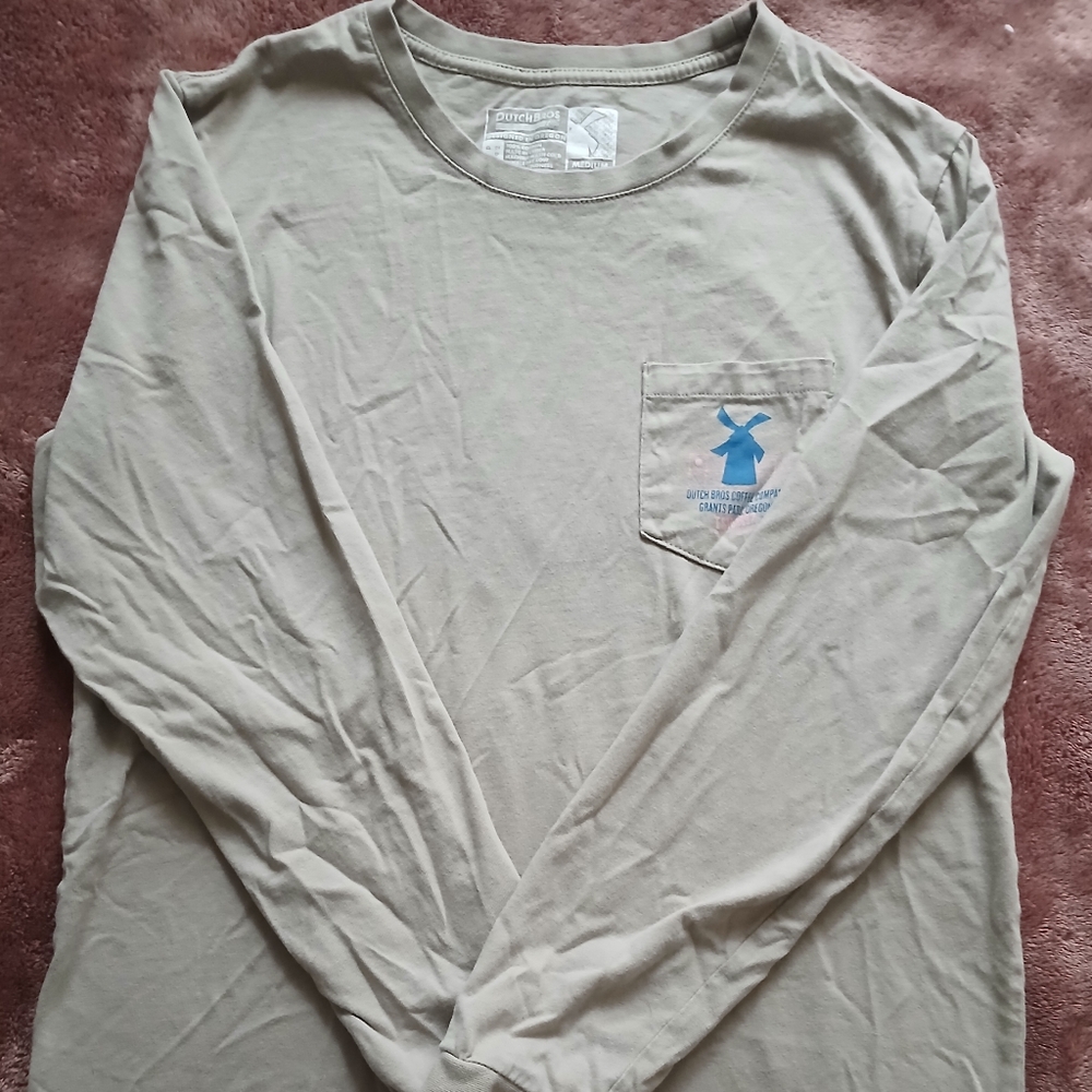 Long Sleeve Light Gray Shirt